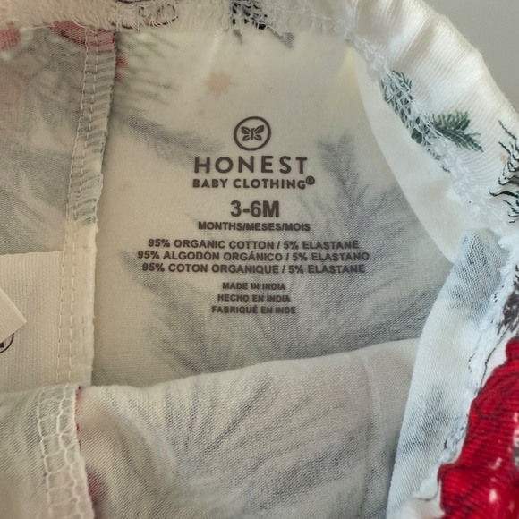 Honest Bundle of 3 Baby 100% Organic Cotton Pants size 3-6M - Picture 4 of 4